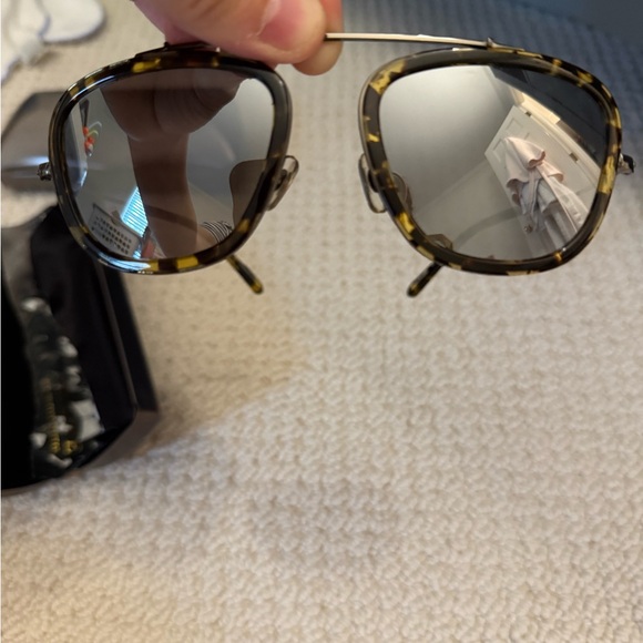 KREWE Huey Tortoise Shell Sunglasses - Picture 2 of 6